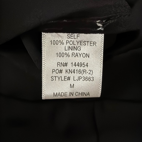 Luxxel Floral Embroidered Black Jumpsuit - Picture 7 of 10